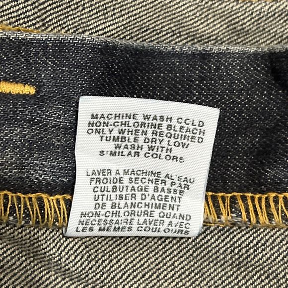 Ralph Lauren Blue Denim Jeans Round Patch Pocket Capri Size: 6 NWT - Picture 11 of 12